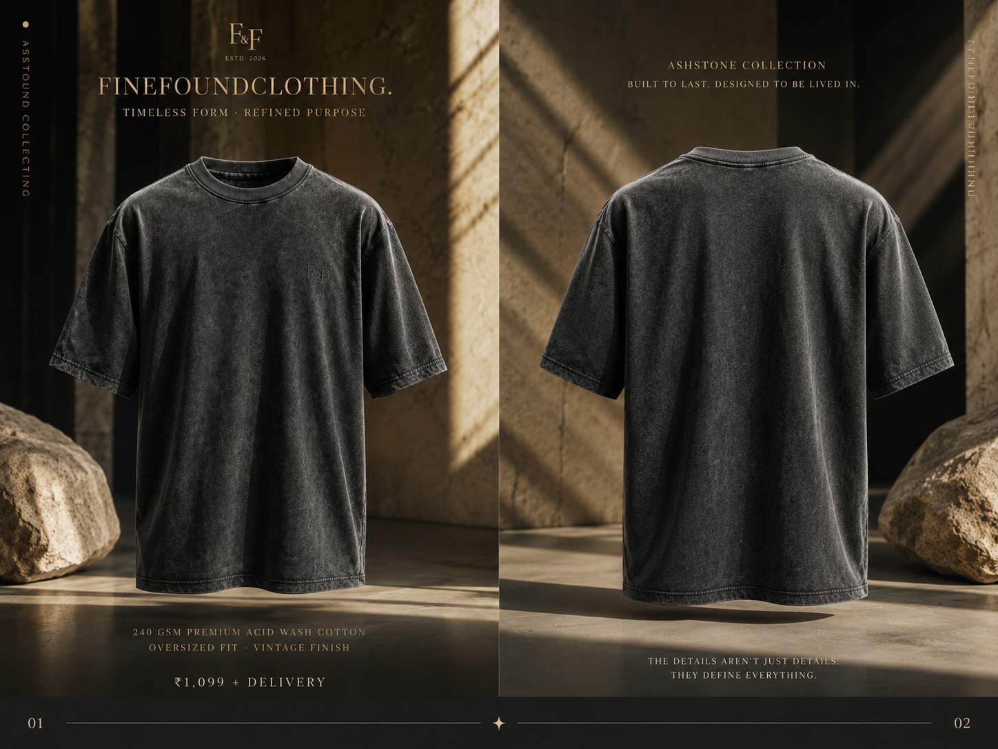 ASHSTONE.
Built to last. Designed to belong.