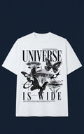 Universe Is Wide Oversized Graphic T-Shirt