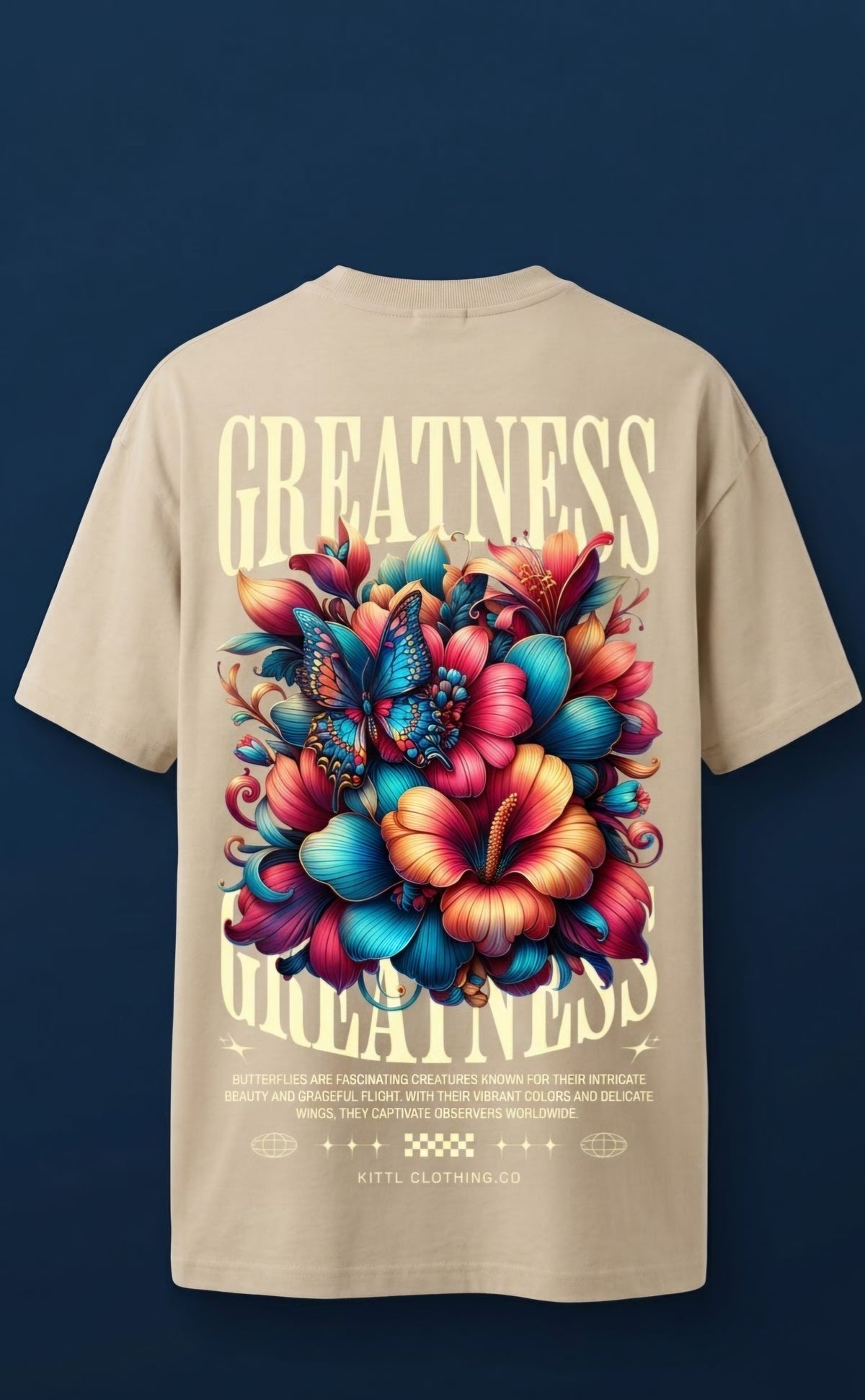 Greatness Oversized Graphic T-Shirt Free FFC mug