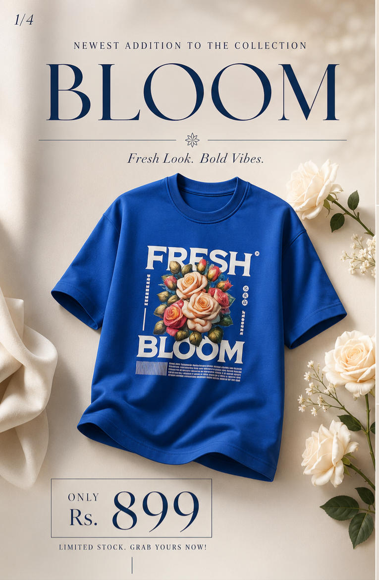 Not every flower blooms in spring.
Some bloom after surviving every season.
BLOOM.