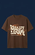 Reality Loops Oversized Graphic T-Shirt