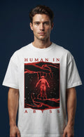 Human in Abyss Oversized Graphic T-Shirt Free FFC Mug